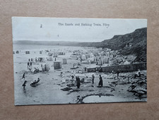 OLD POSTCARD FILEY BAY BATHING