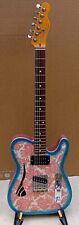 CUSTOM PAISLEY T STYLE GUITAR ONE OFF UNIQUE ELECTRIC GUITAR HIGH SPEC BARGAIN 