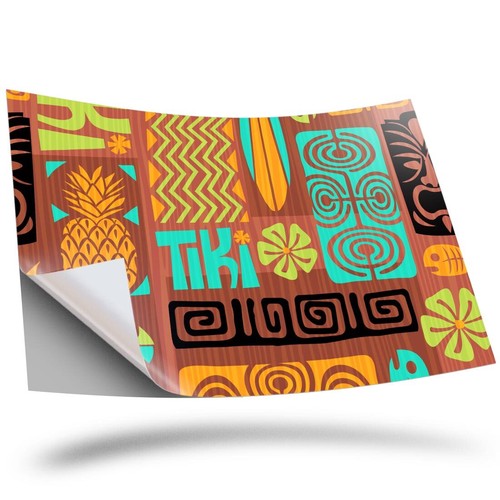 Vinyl sticker tiki - 1, a2