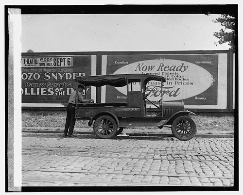 Photo ford motor delivery - motor,