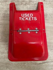 Used Tickets Bin Bus Ticket