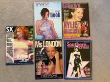 Kylie Minogue SX / TNT / LAM / MS London / Southern Cross x5 magazines & covers