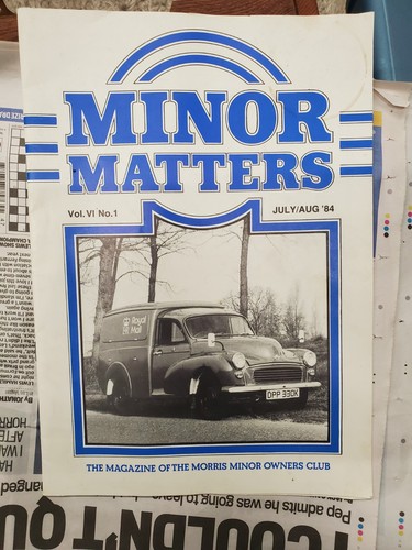 Minor matters magazine july - magazine, july/