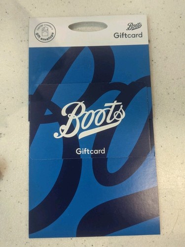Boots gift voucher - boots, uk