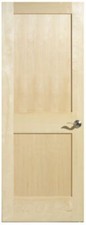 Maple 2 panel Interior Door