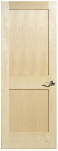 Maple panel interior door - maple,