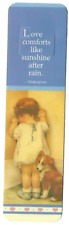 Bookmark Victorian Child & Dog Love William Shakespeare Quote Antioch Tag-Mark