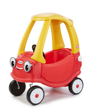 Little Tikes Cozy Coupe Ride On Car Foot Floor Push Handle Kids Toy Durable UK