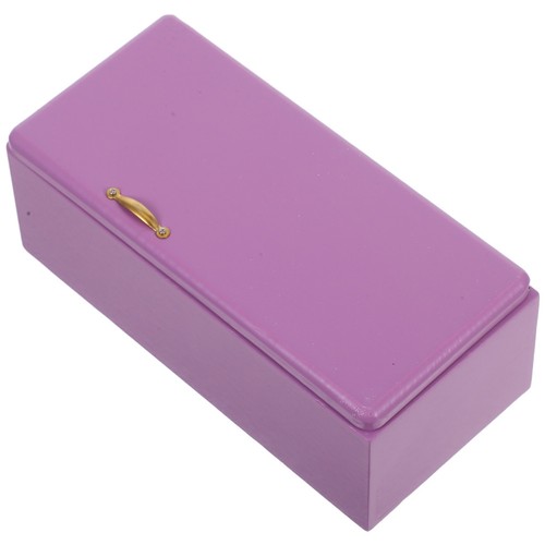 Purple dollhouse mini fridge - purple,