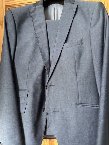 Zara men blue - blue, suit