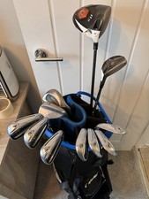 TaylorMade RocketBladez Irons/ R11s Driver/ Rescue/ Wedges/ Stand Bag - Stiff