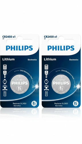 Philips cr2450 lithium - cr2450, 3v