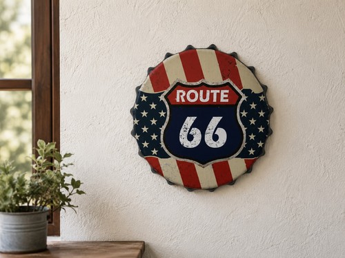 Wall art route - route, 66