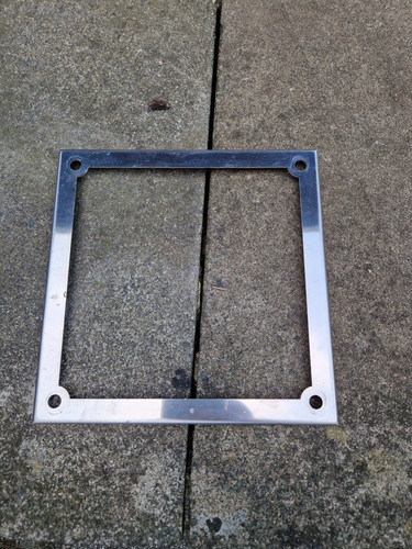 Vespa smallframe number plate - vespa,