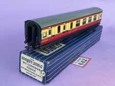 Hornby Dublo 32018 D12 Corridor Coach L.M.R. Boxed, Br/3rd, 3 Rail,  GC