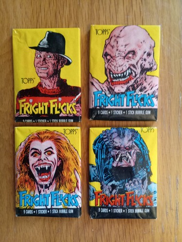 Fright flicks topps 1988 - flicks,