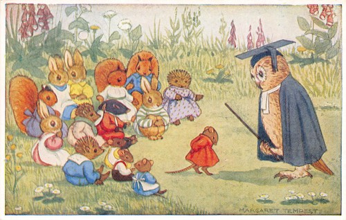 The village school artist - village,
