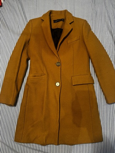 Zara woman camel wool blend - zara,