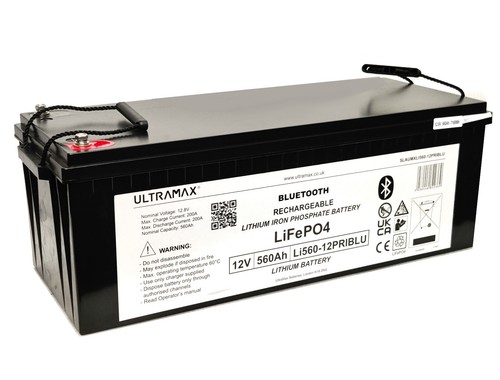 Ultramax 12v 560ah - , lifepo4