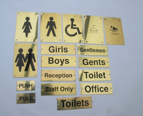 Brass toilets pub shop - toilets,