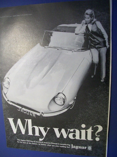 1968 jaguar xke mid size - xke, mag