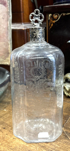 Pharmacy jar engraved - pharmacy, glass