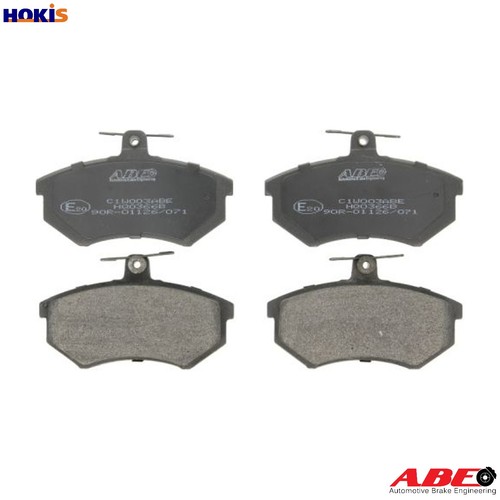 Brake pad set disc - brake,