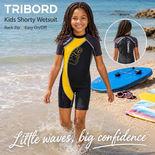 Kids shorty wetsuit tribord - wetsuit,