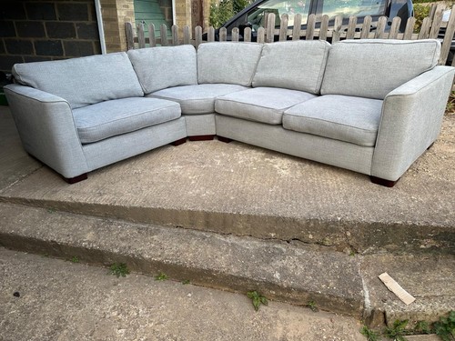 Corner sofa grey - grey, 4-5