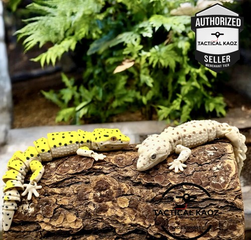 Articulated leopard gecko - articulated,