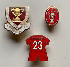 3x Liverpool FC  Pin Badges