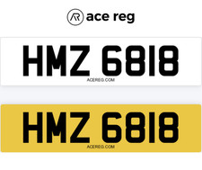 Personalised Number Plate