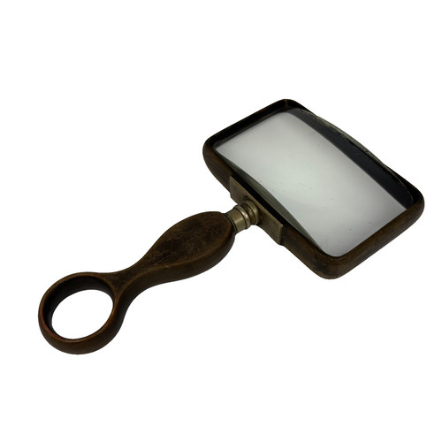 Antique magnifying glass - magnifying,