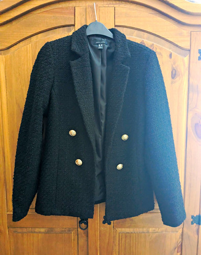 New look black - new, tweed