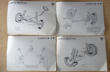 4 x Vintage Lancia Delta S4 &