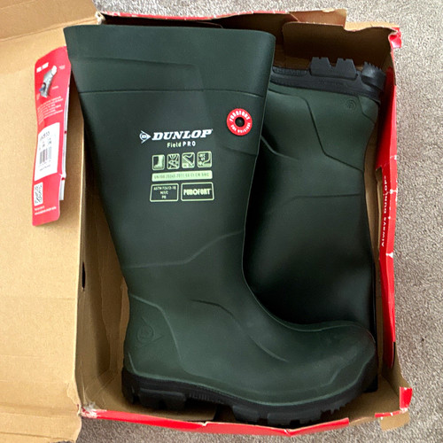 Dark green dunlop purofort - dark,