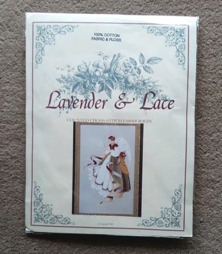 Lavender lace angel - lavender, of