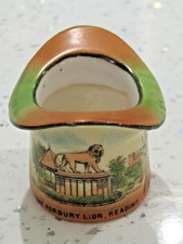 Vintage Gemma  China,Top Hat~Maitland Lion Statue,Forbury Gardens,Reading ~ VGC