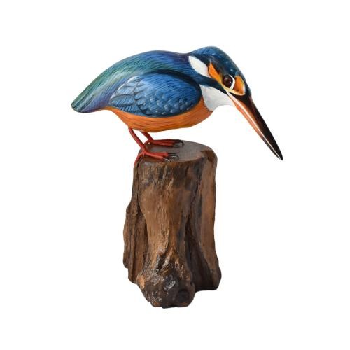 Kingfisher tree trunk hand - tree,