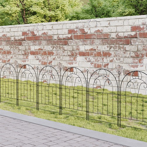 10x decorative metal garden - 10x,
