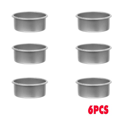 6pcs metal tealight - 6pcs,
