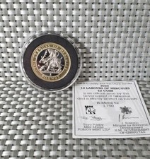  2020 Labours Of Hercules The Ceryneian Hind Gibraltar Two Pound £2 Coin RARE ,