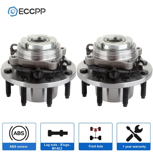 Pair front wheel hub bearings - pair,