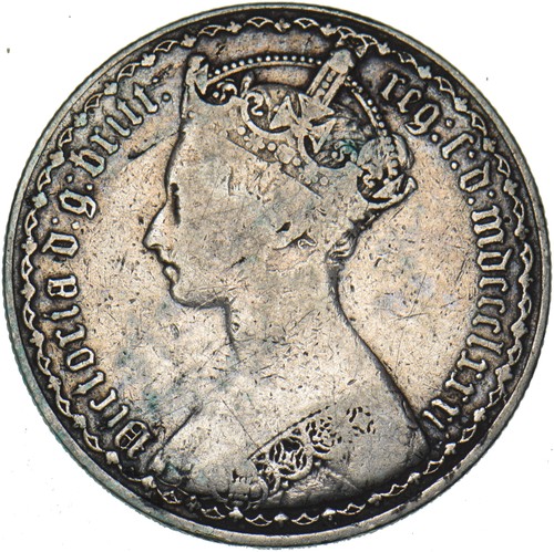 1881 gothic florin - 1881,