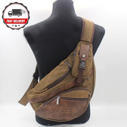 New men crossbody sling - new,