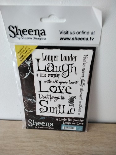Sheena douglass rubber stamp - sheena,