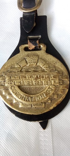 Coronation street horse brass - coronation,