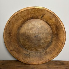 Vintage Wooden Dough Bowl -