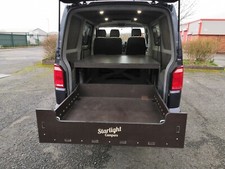vw t5 t6 Camper Interior storage unit slide system