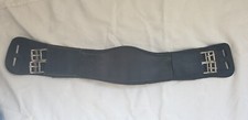 Jaguar 22" Black Leather Dressage Girth